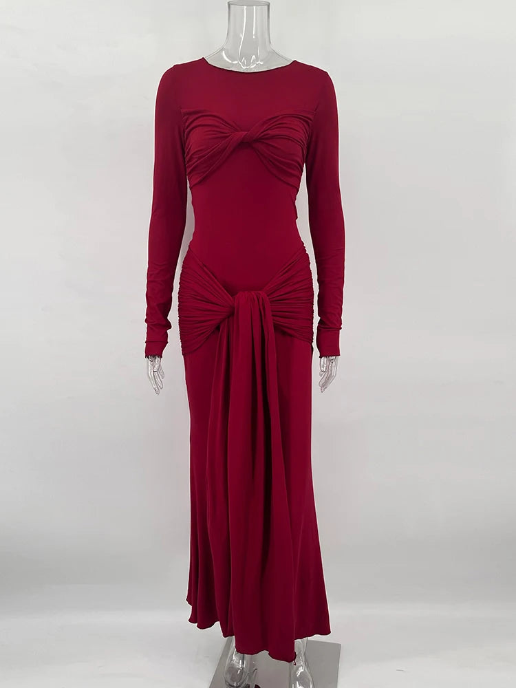 Ruched dress