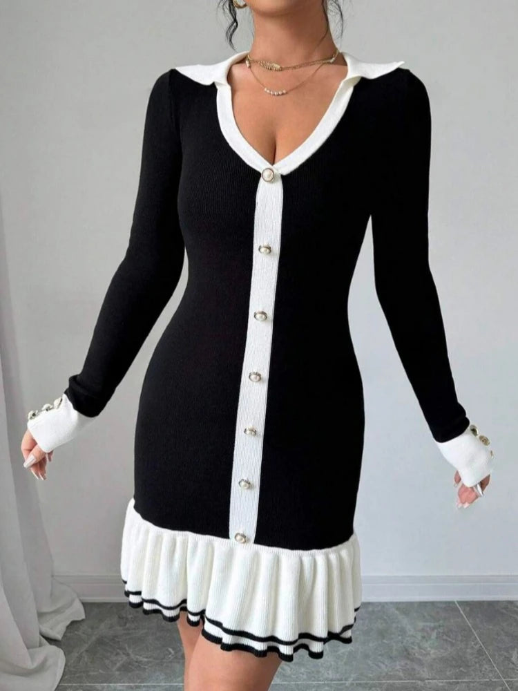 Cardigan dress