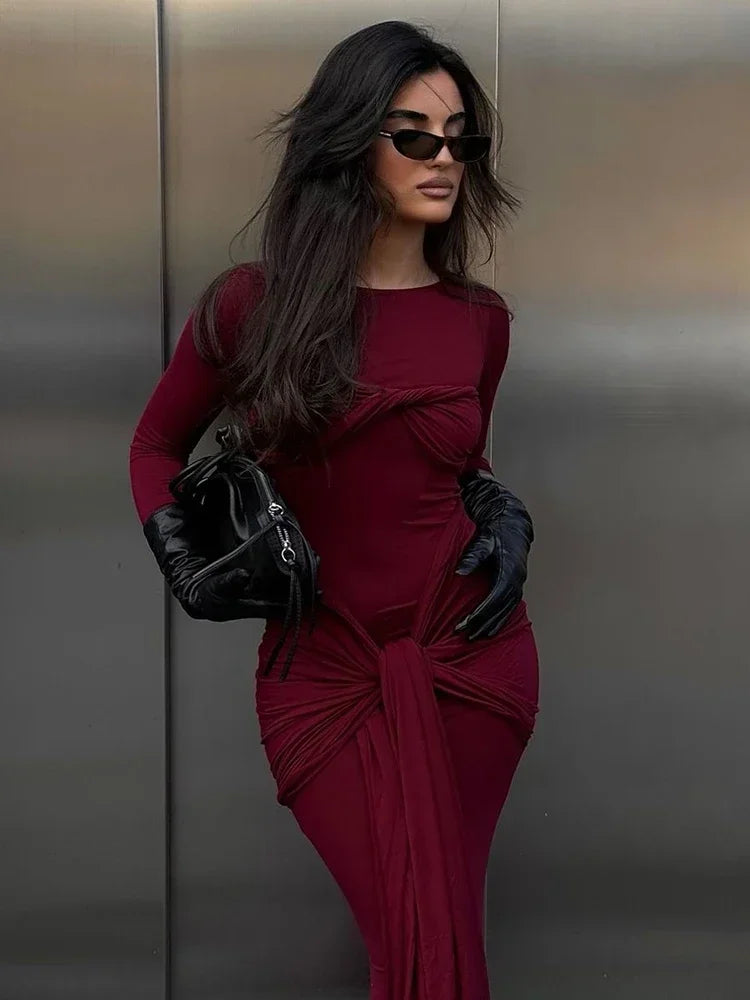 Ruched dress