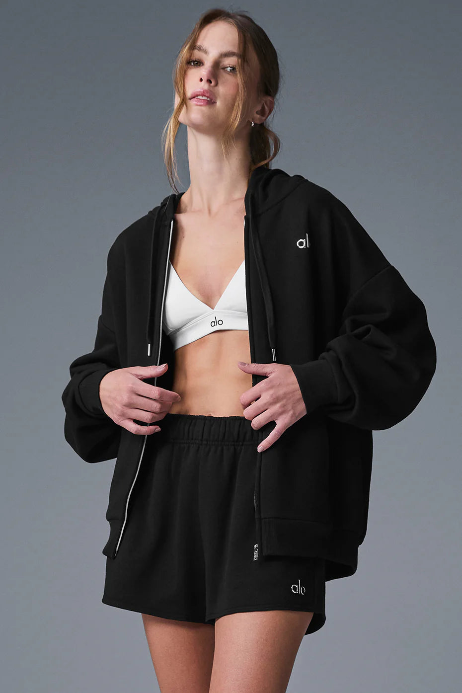 Hooded jacket cotton
