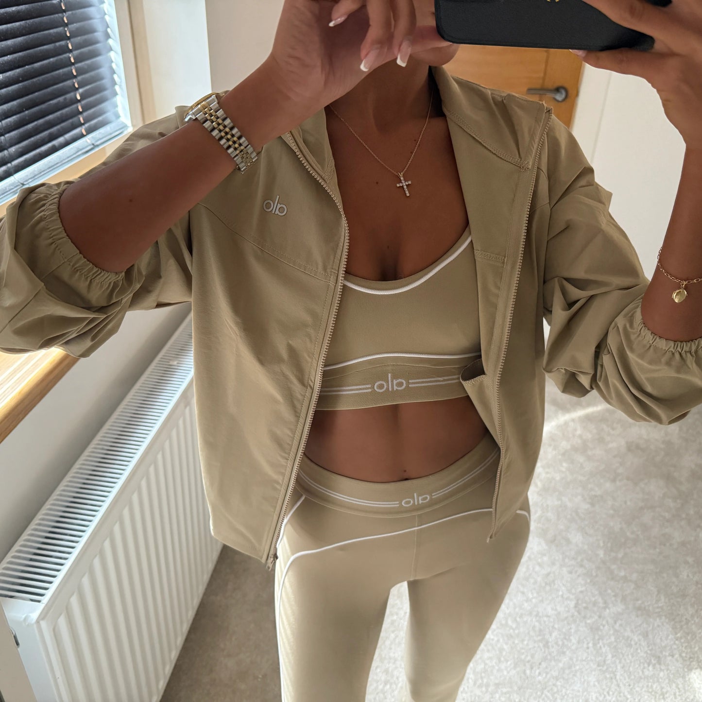 Cropped Jacket - White