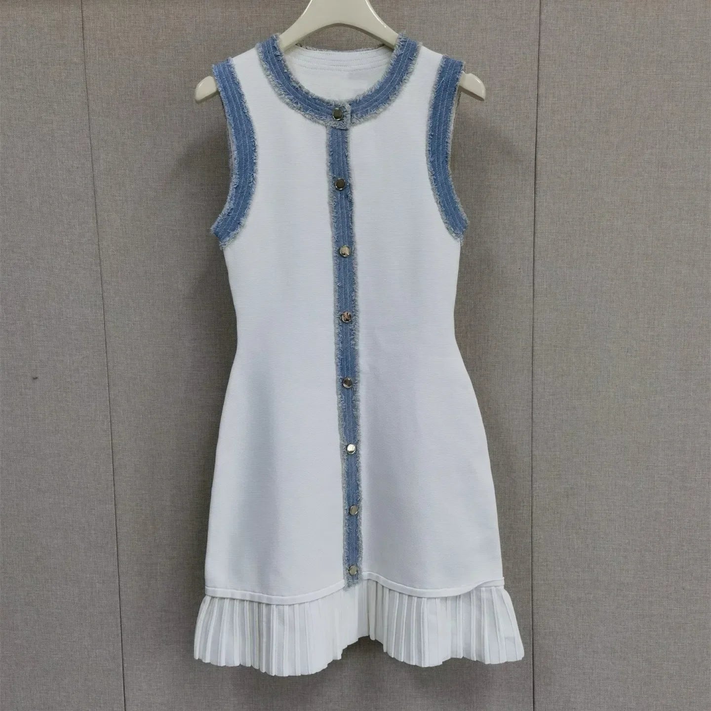 Sandro - short blue jean dress