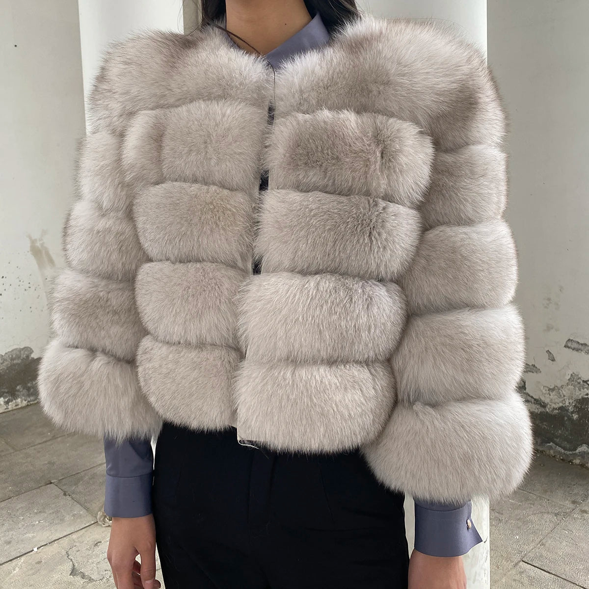 Fur coat