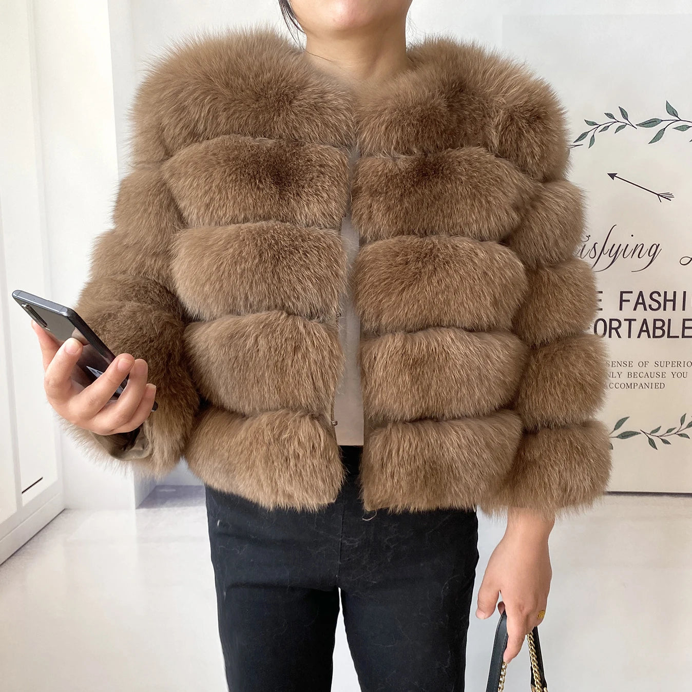 Fur coat