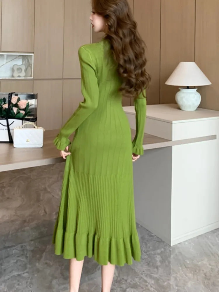 Sandro - green dress