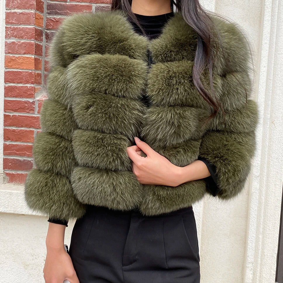 Fur coat
