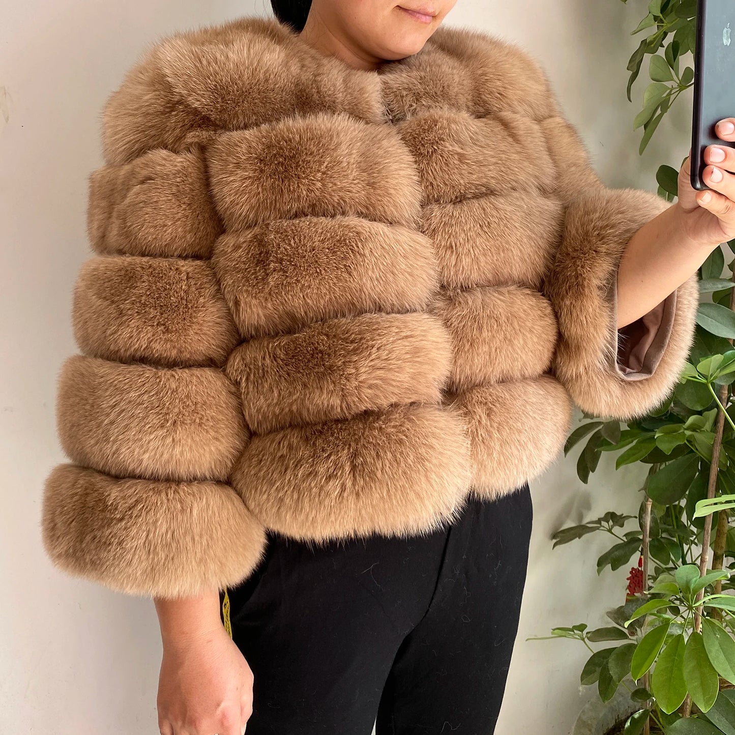 Fur coat