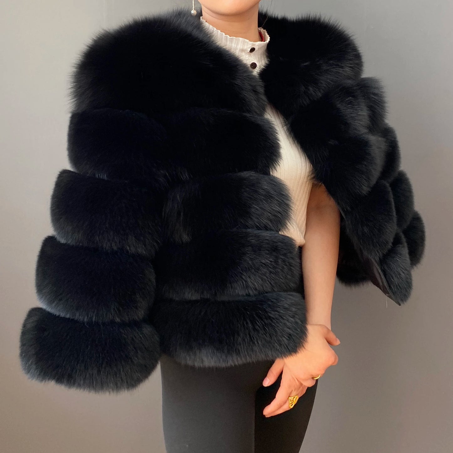 Fur coat