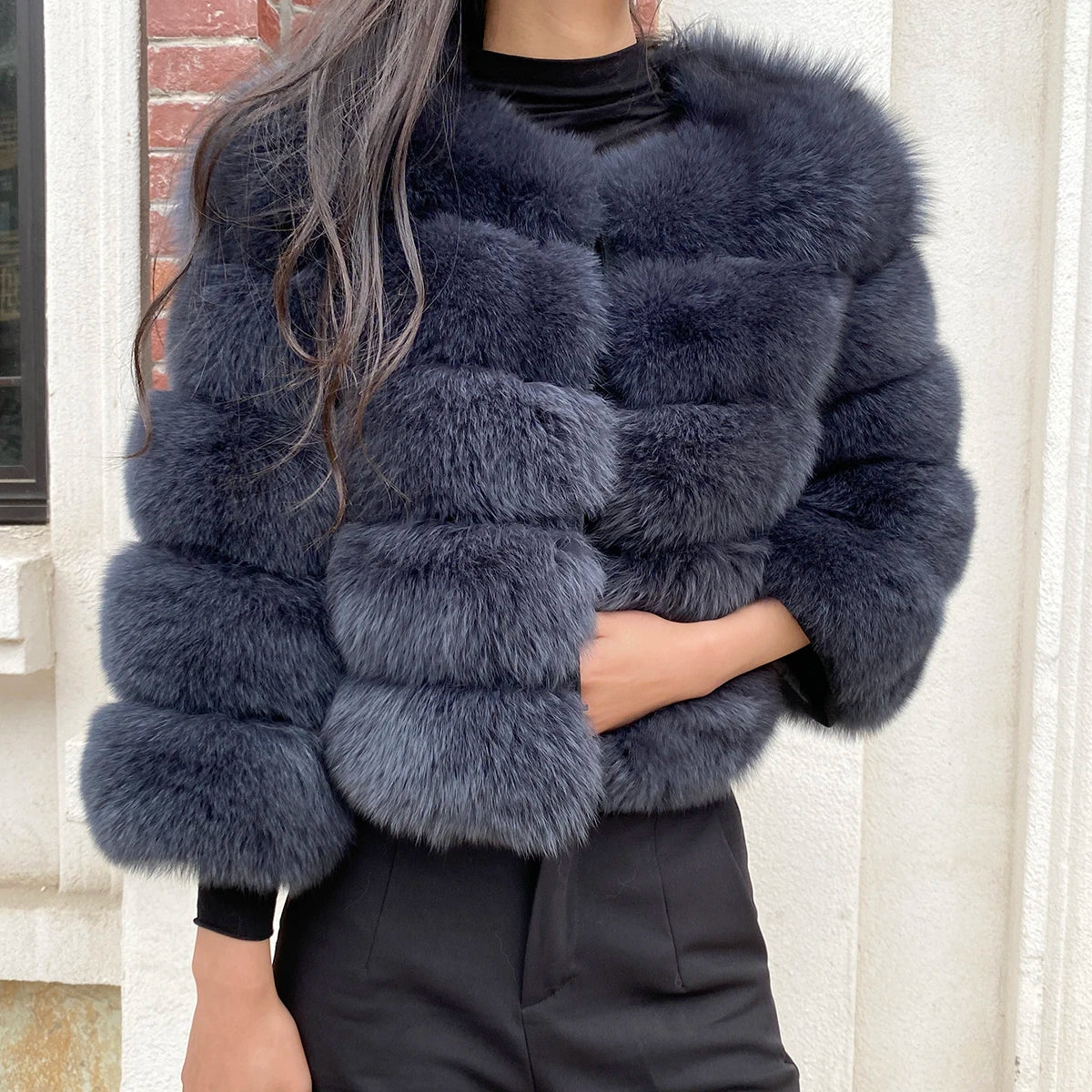 Fur coat