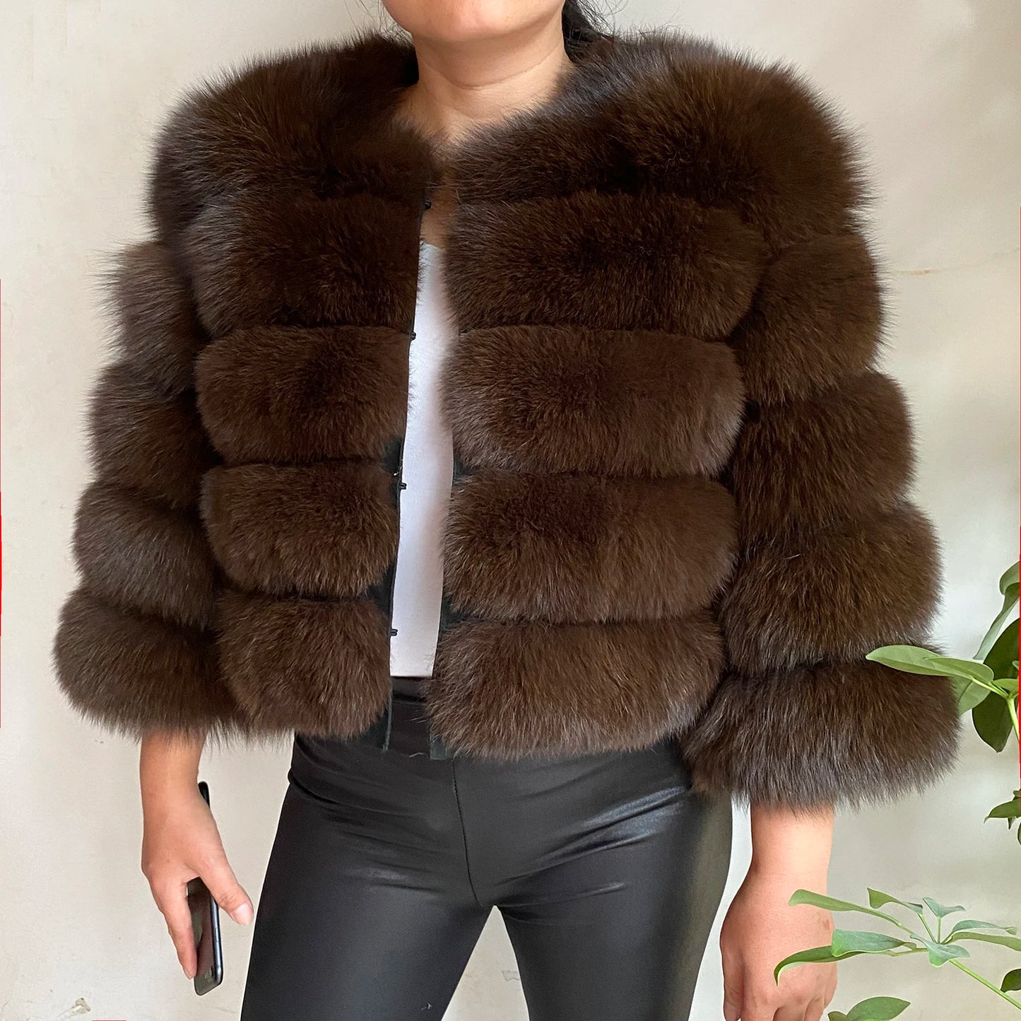 Fur coat