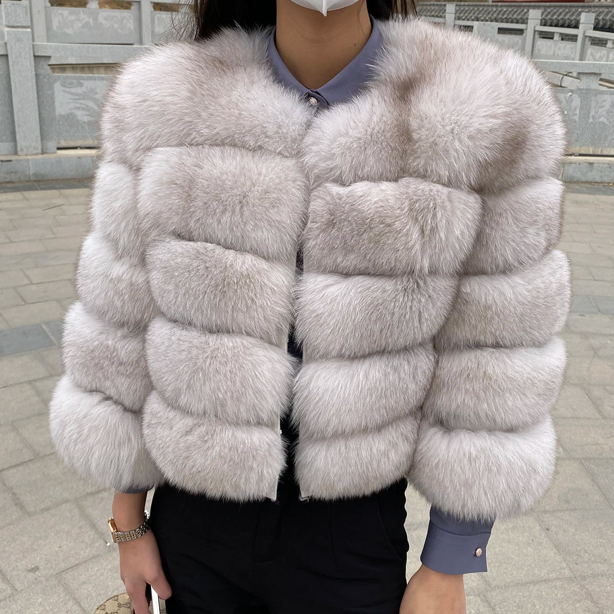 Fur coat