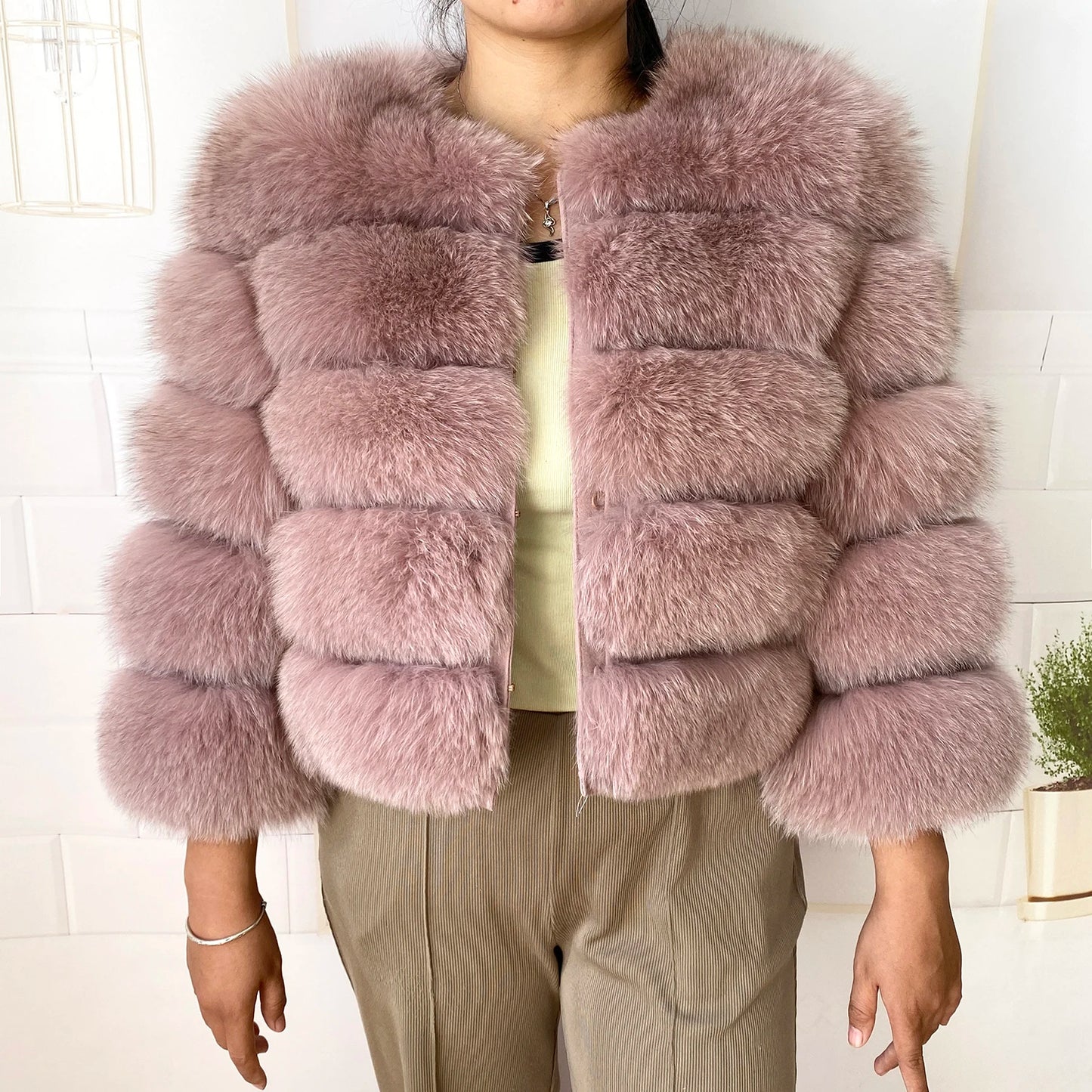 Fur coat