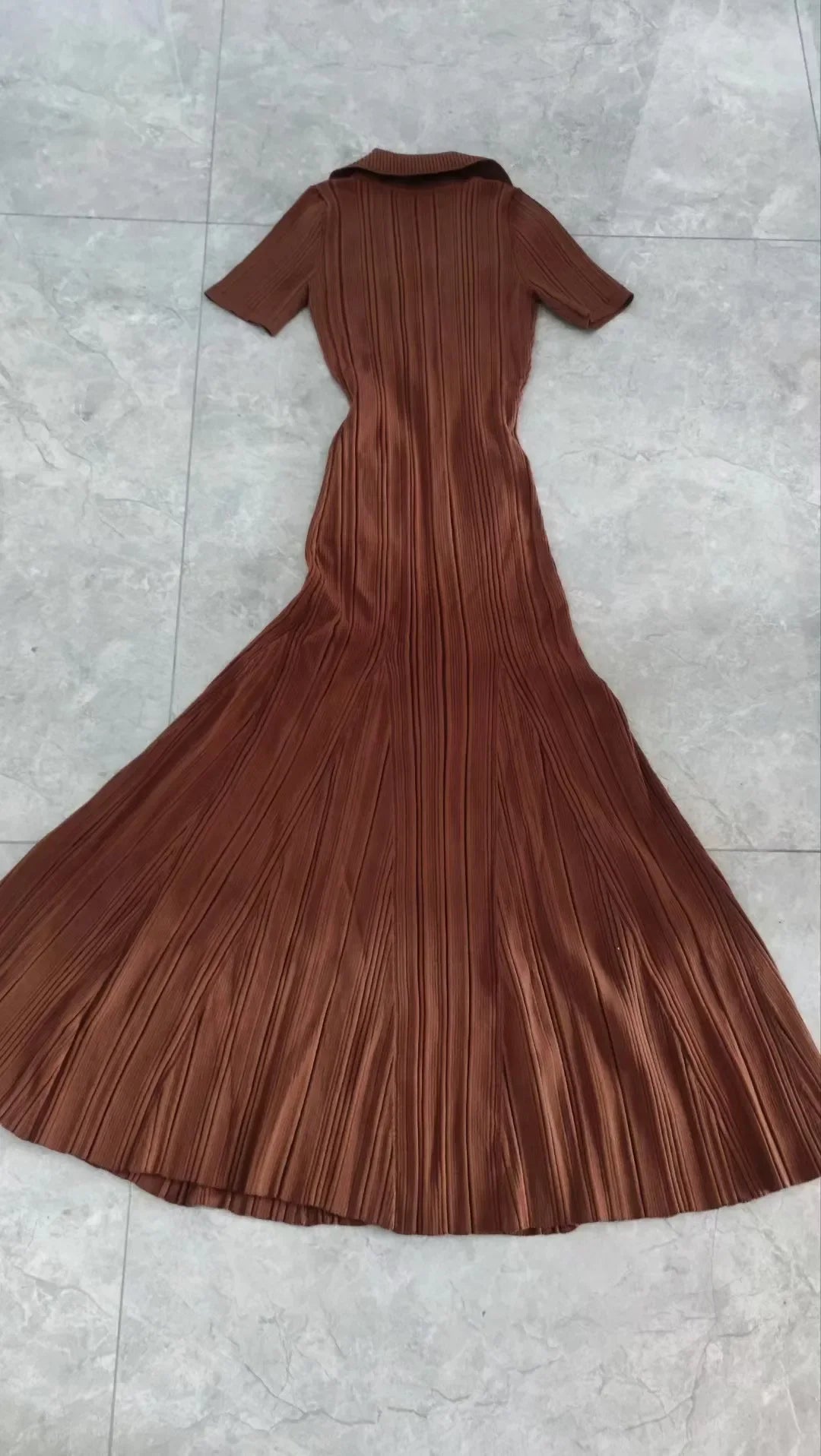 Self - brown dress