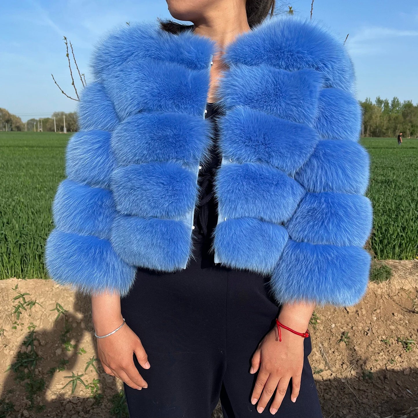 Fur coat
