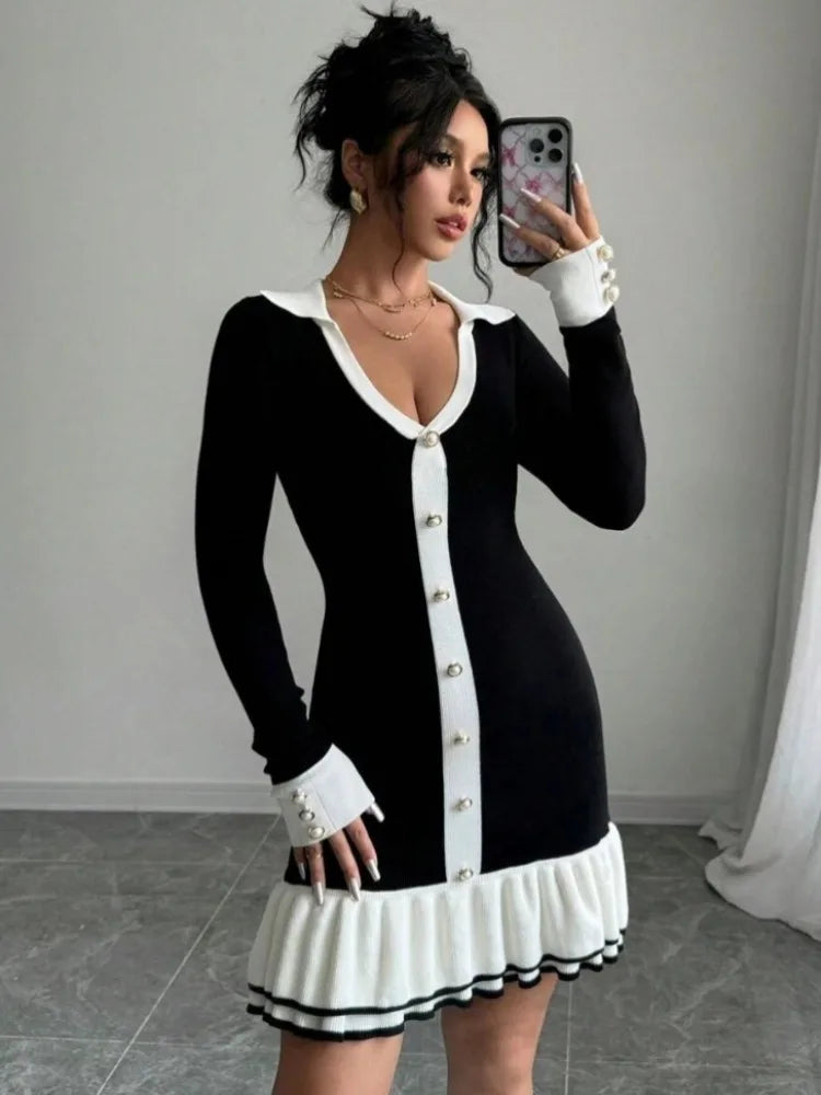 Cardigan dress