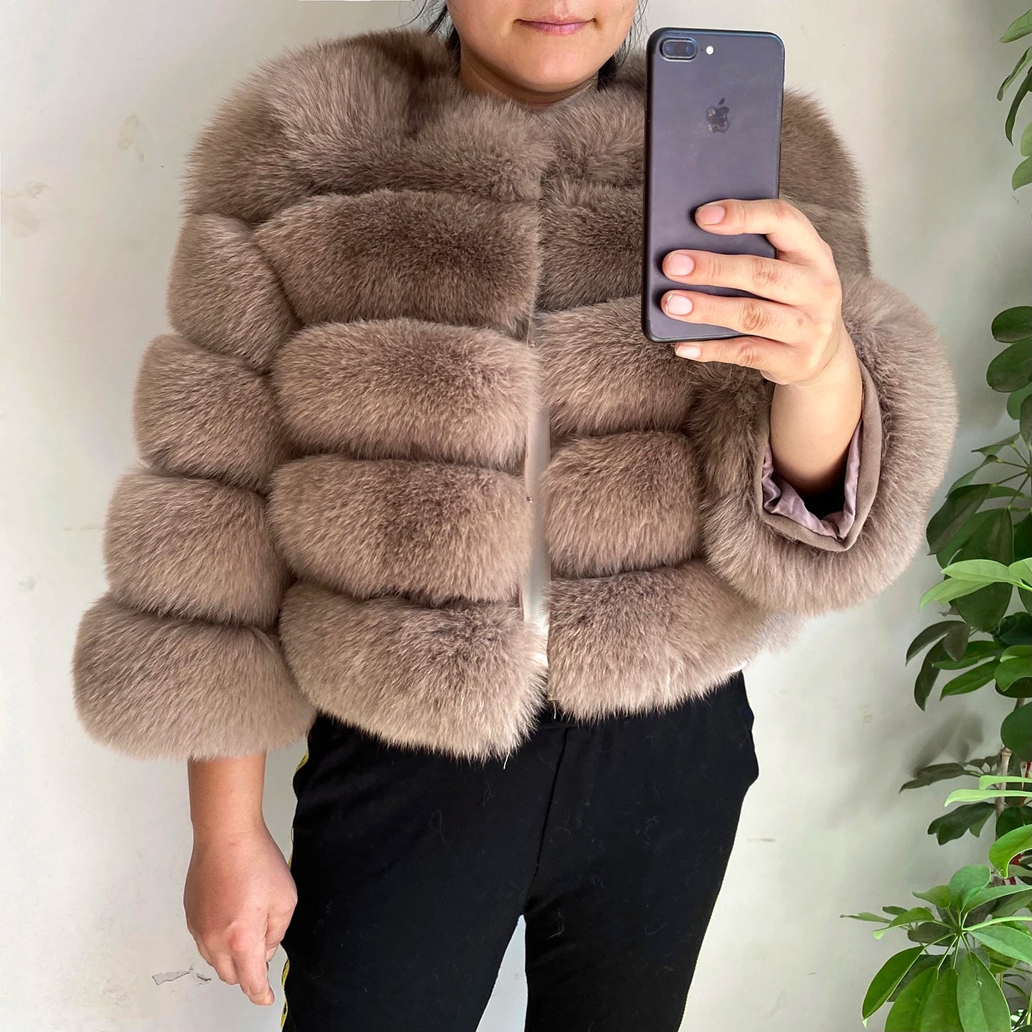 Fur coat