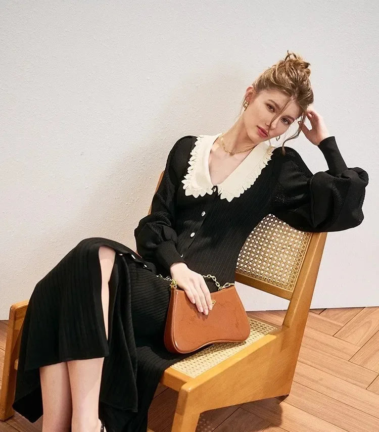 Sandro - collar dress