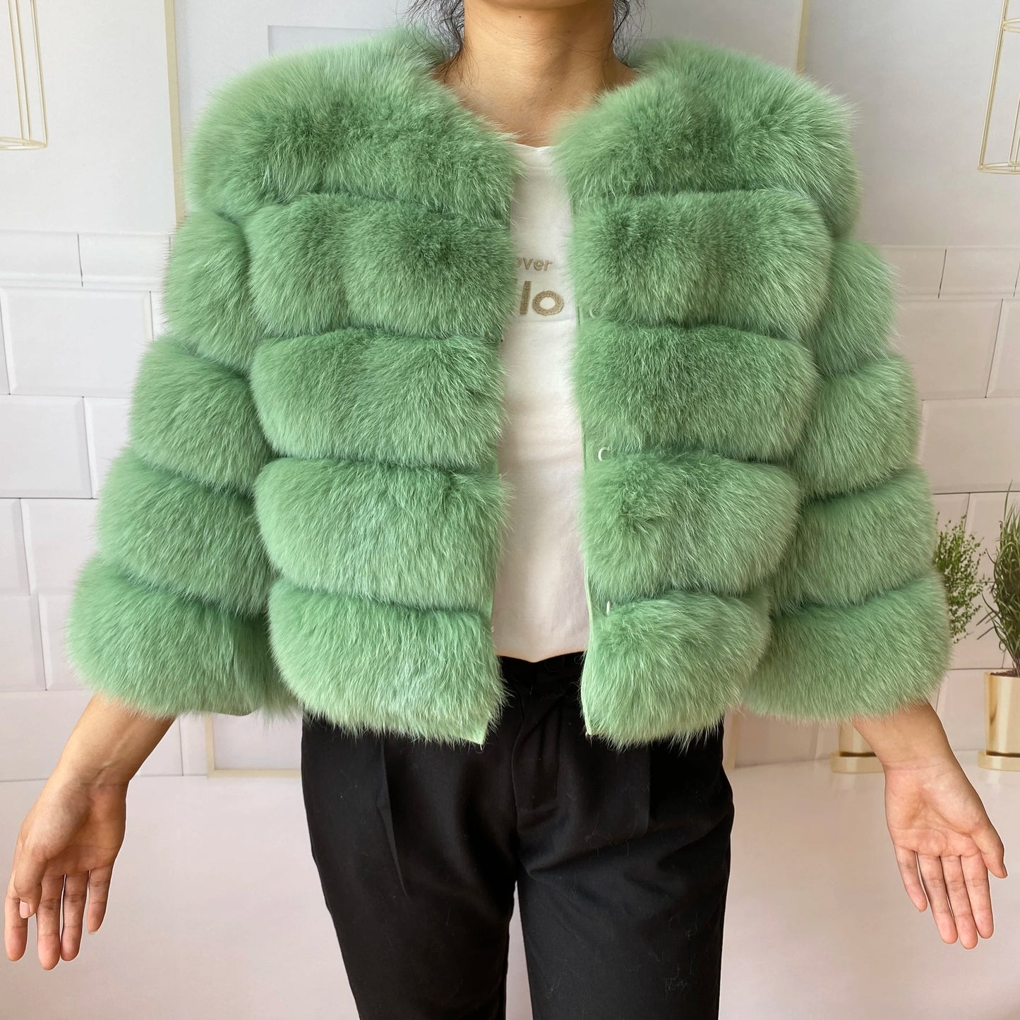 Fur coat