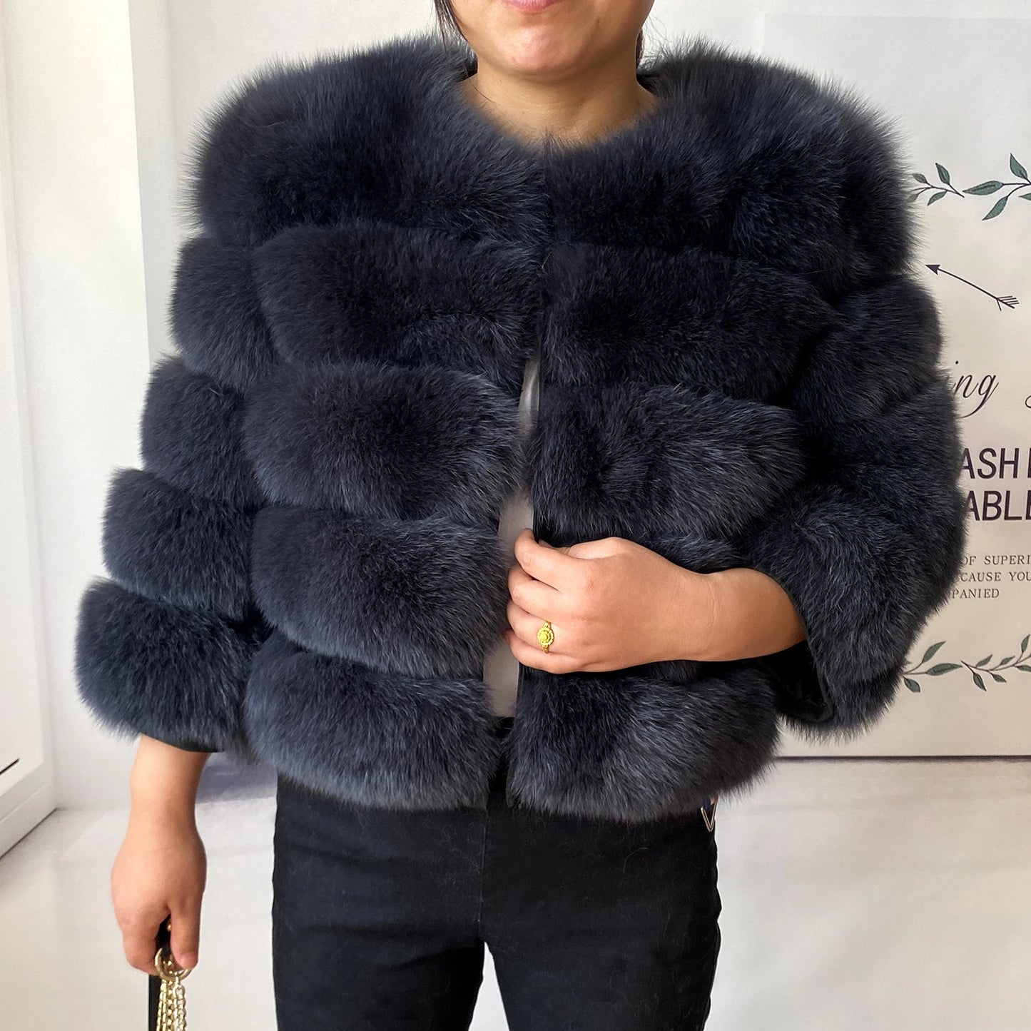 Fur coat