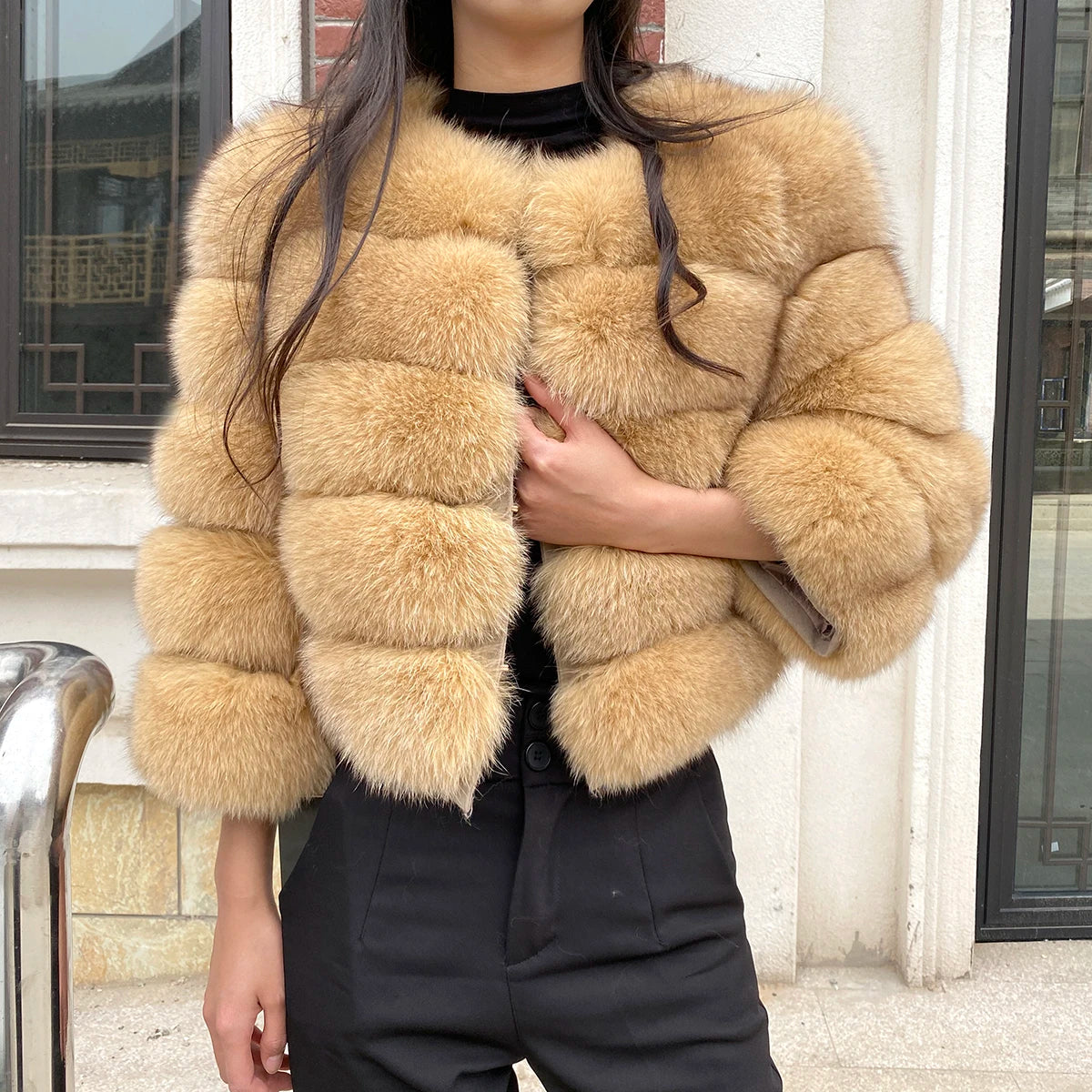 Fur coat