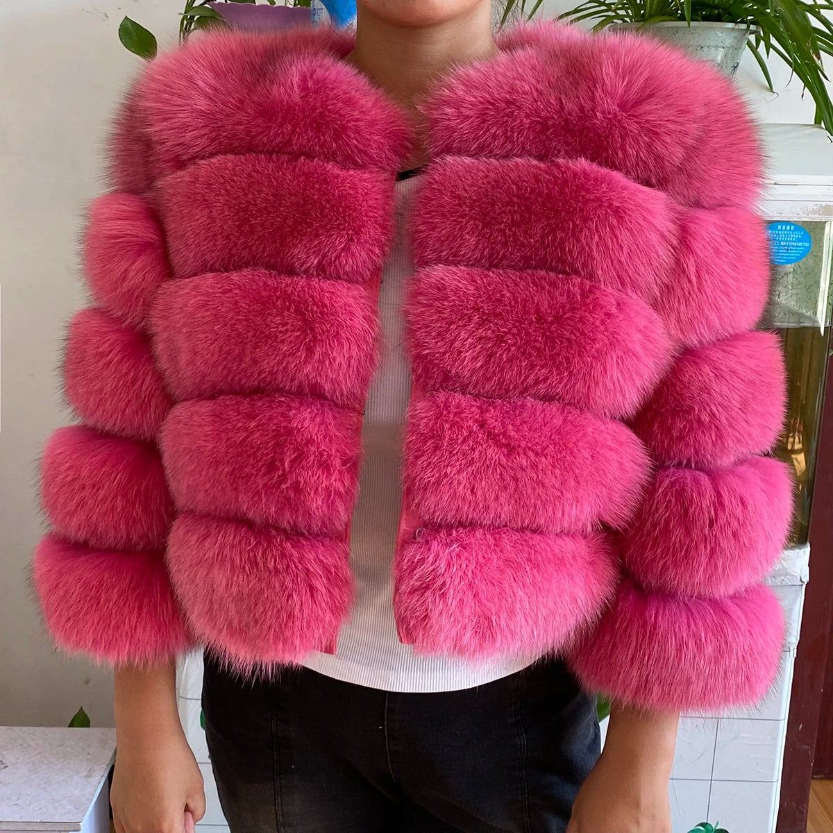 Fur coat