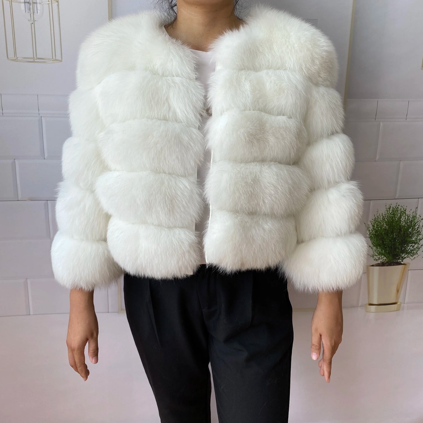 Fur coat