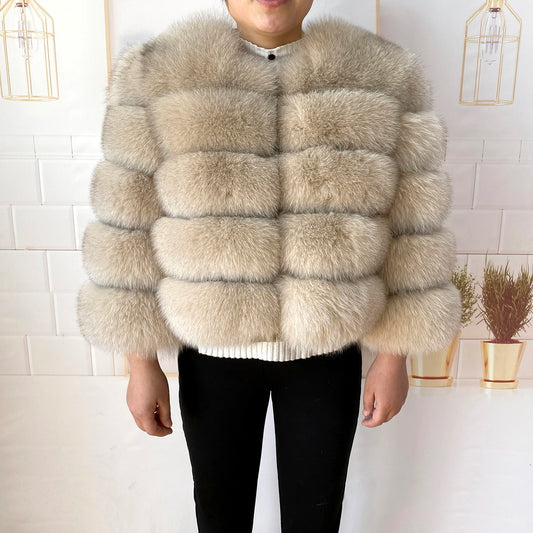 Fur coat