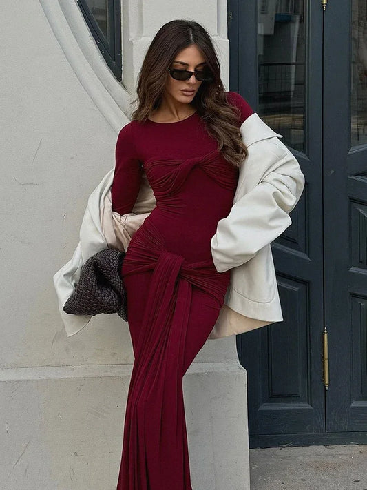 Ruched dress