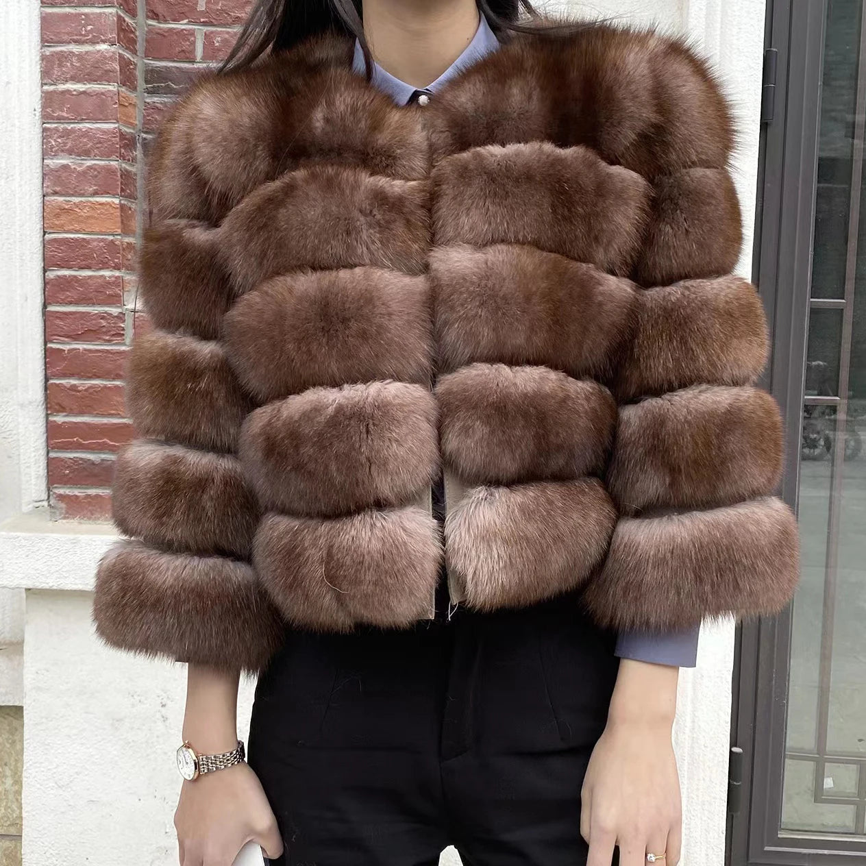 Fur coat