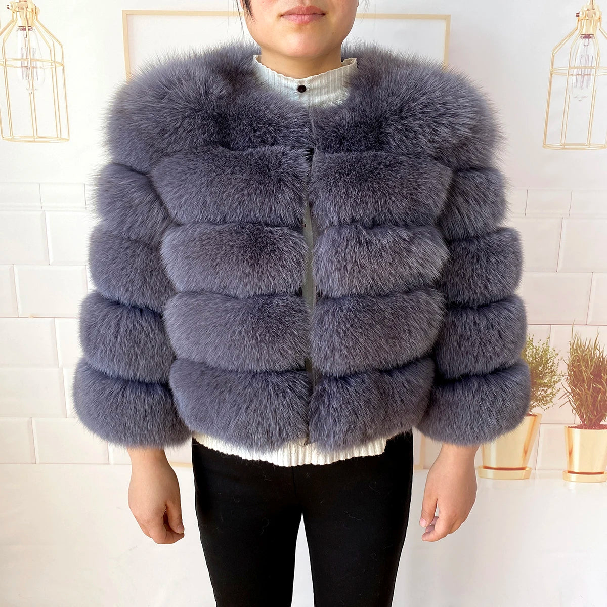 Fur coat