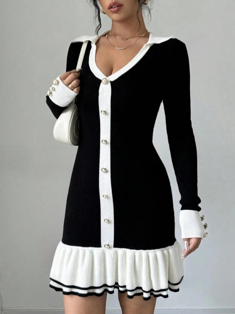 Cardigan dress