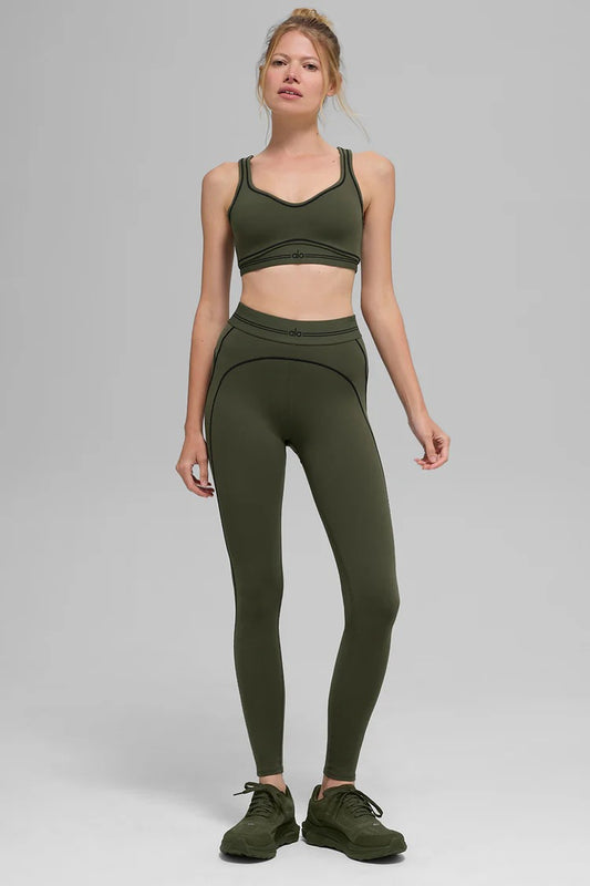 Olive Green Contrast Set